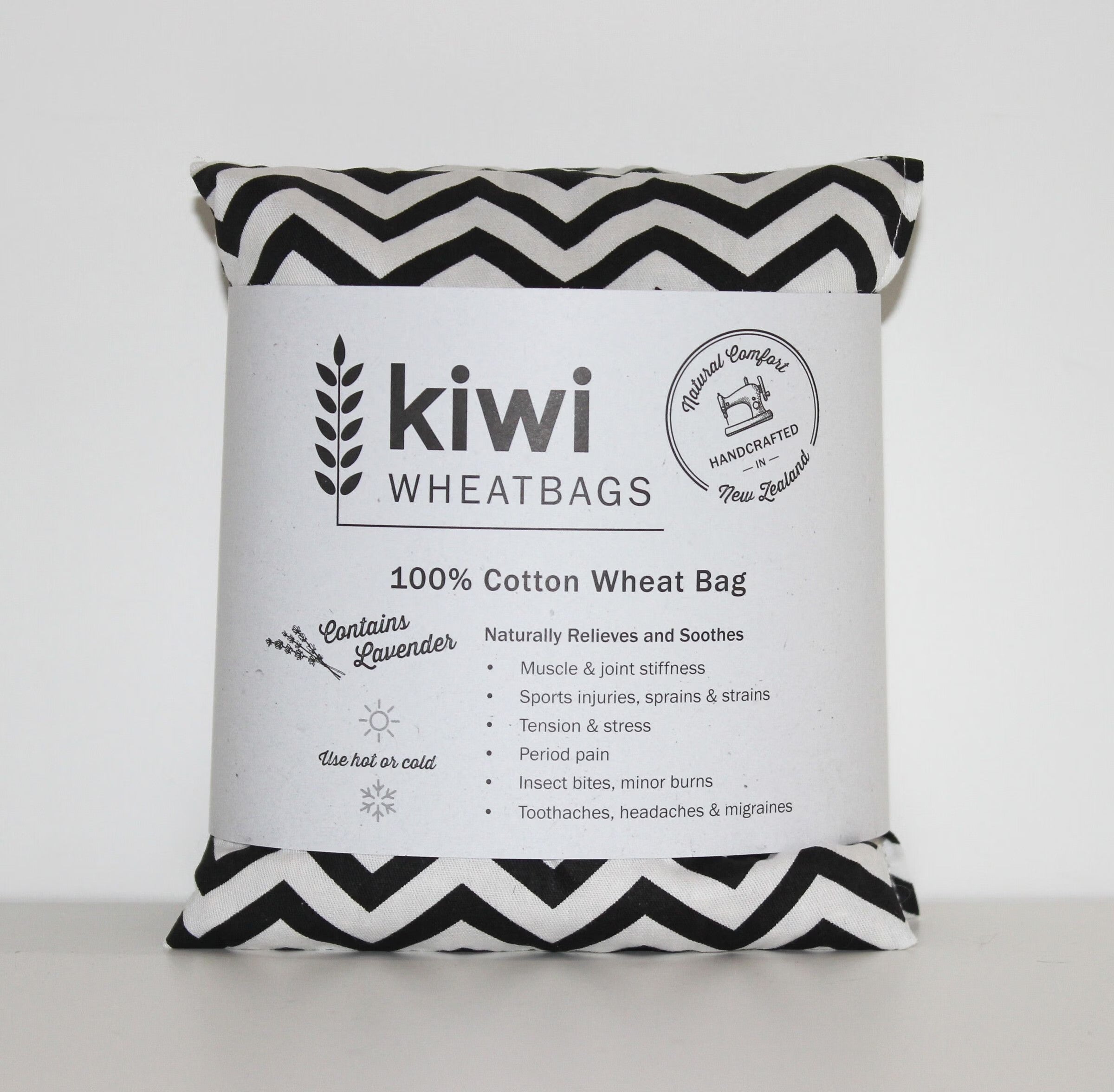 Wheat Bag Cotton Zig Zag