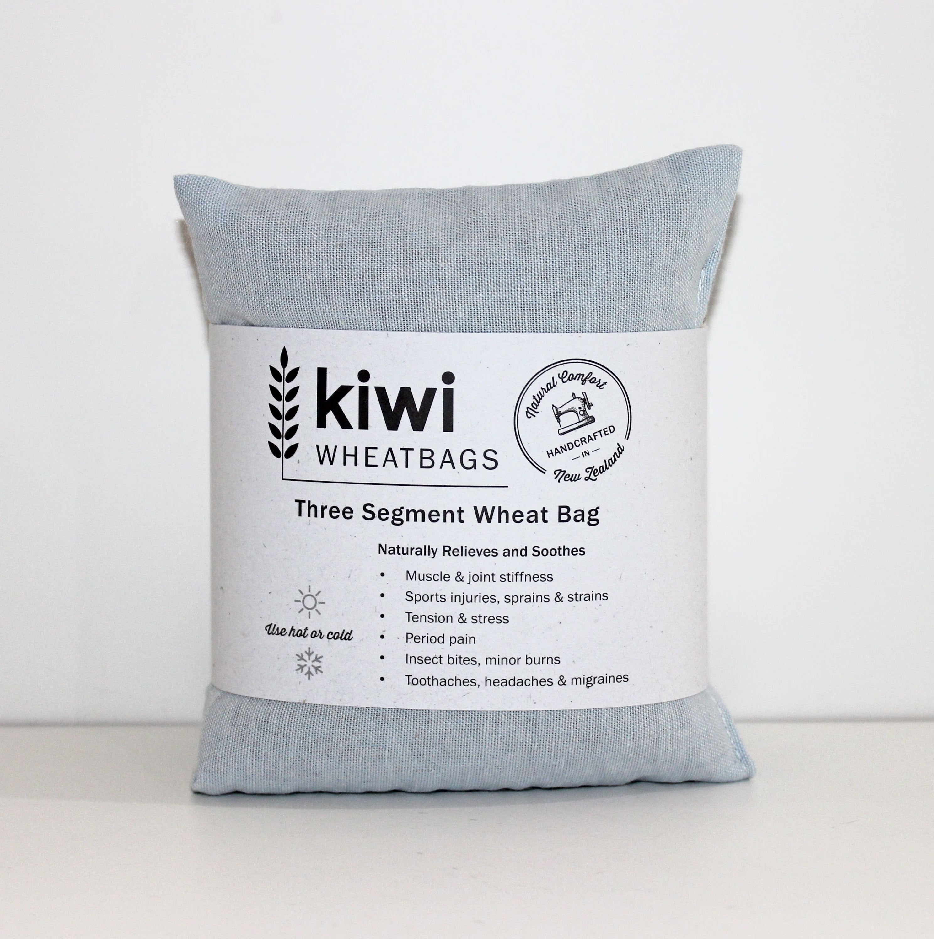 Kiwi Wheat Bag Cotton Ocean Mist