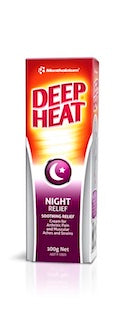 Deep Heat Mentholatum Night Relief 100g