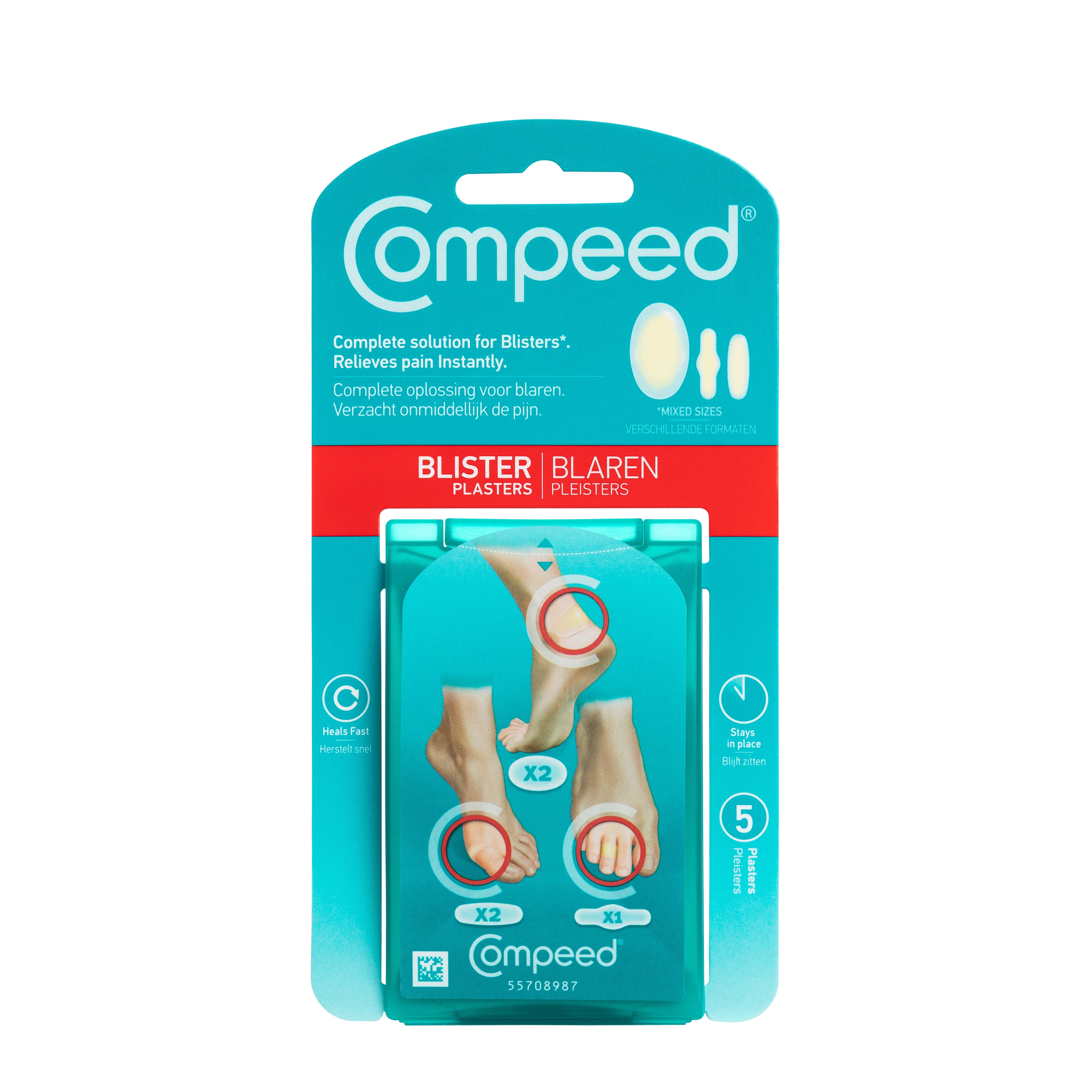 Compeed Mixed Blister Plasters 5pk