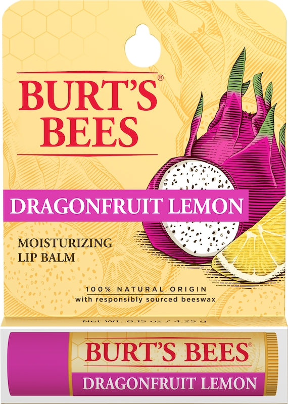 Burt's Bees Dragonfruit Lemon Lip Balm 4.25g