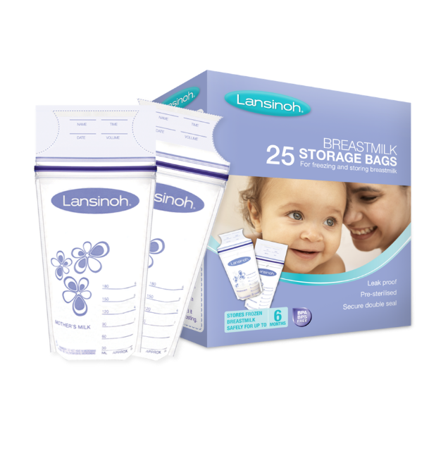 Lansinoh® Breastmilk Storage Bags 25s