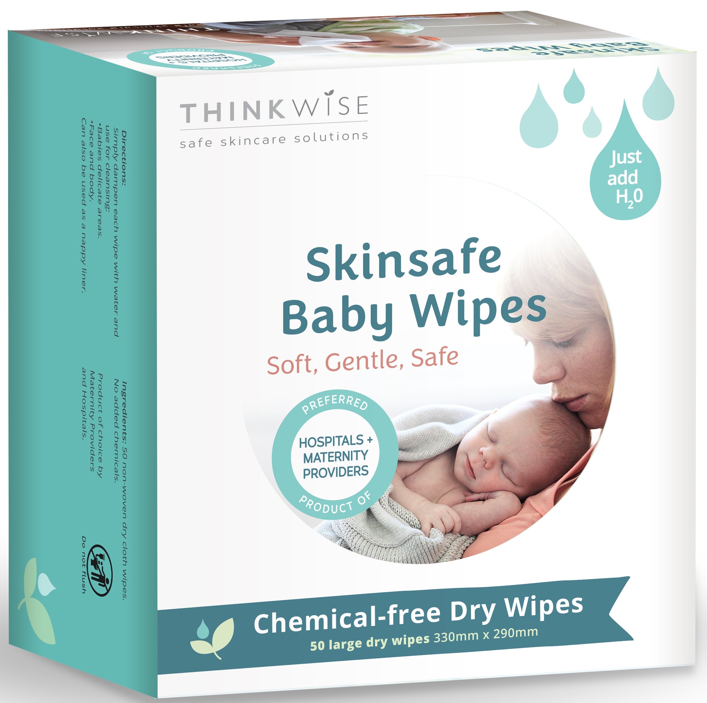 Thinkwise Skinsafe Baby Wipes